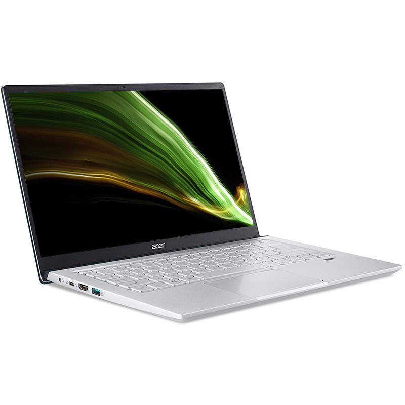 Acer Swift SFX14-41G Laptop, Blau, AMD Ryzen 7 5800U, 16GB RAM, 1TB SSD,  14" 1920x1080 FHD, 4GB NVIDIA GeForce RTX 3050, Acer 1 Jahr Garantie,  Englisch Tastatur 158525