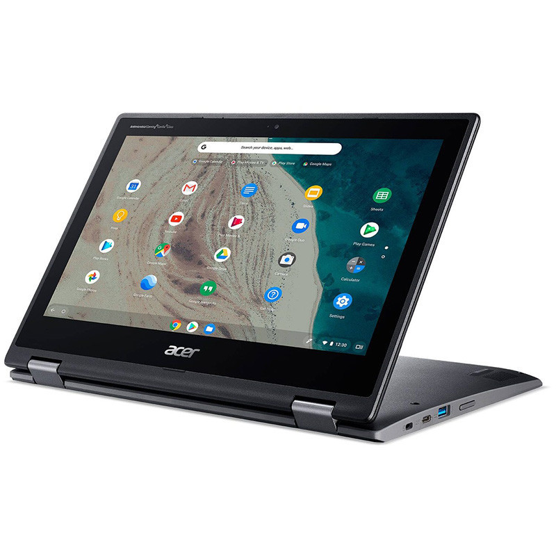 Acer Chromebook Spin 511 R752TN, Nero, Intel Celeron N4020, 4GB RAM, 32GB  SSD, 11.6" 1366x768 HD, Acer 1 anno Di Garanzia, Inglese Tastiera 158796